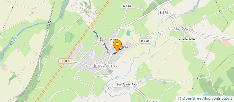 localisation de l'entreprise BAR SNACK ST-DIDIER-LA-FORET à SAINT-DIDIER-LA-FORET