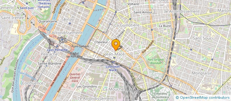 localisation de l'entreprise BAR TRUST à LYON