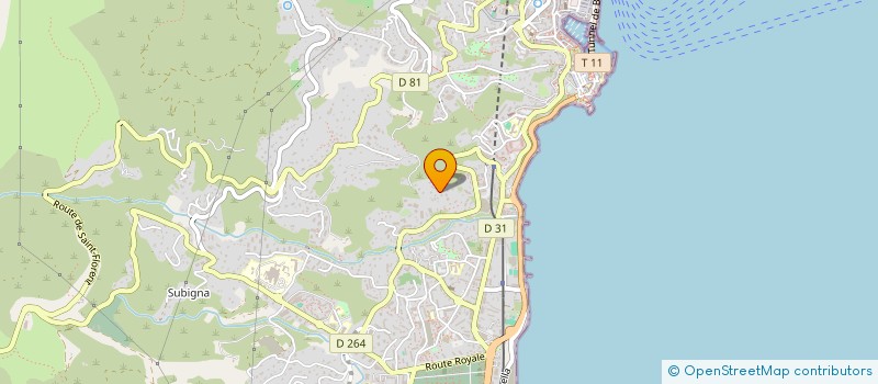 localisation de l'entreprise BAR U MACCHIO à BASTIA