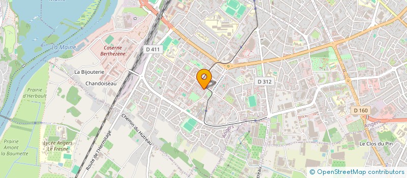 localisation de l'entreprise BAR YOED à ANGERS