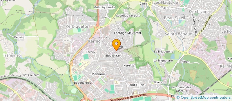 localisation de l'entreprise BARA  SAINT-AVE