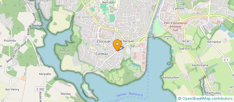 localisation de l'entreprise BARA AR VRO à VANNES