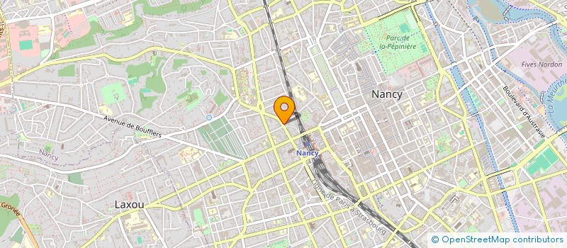 localisation de l'entreprise BARA IMMO  NANCY