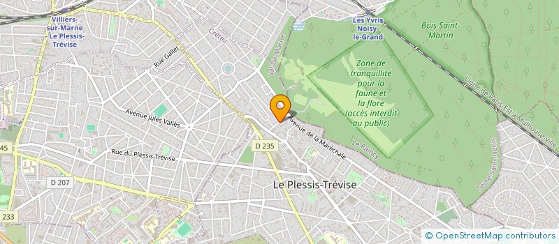 localisation de l'entreprise BARA K  PLESSIS TREVISE