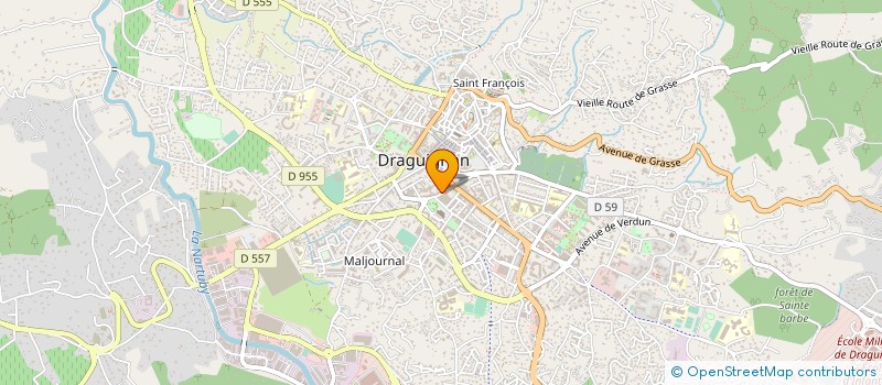 localisation de l'entreprise BARA'POTE  DRAGUIGNAN