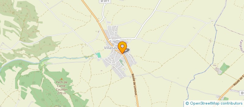 localisation de l'entreprise BARA THYM  VILLASAVARY