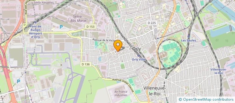 localisation de l'entreprise BARA TRANSPORTS à ORLY