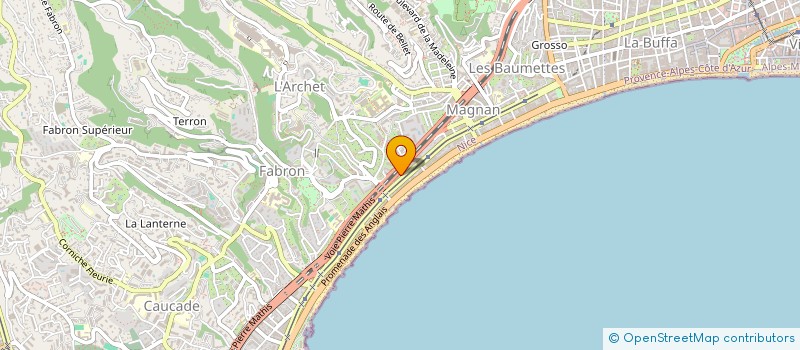 localisation de l'entreprise BARABANI COCHOIS à NICE