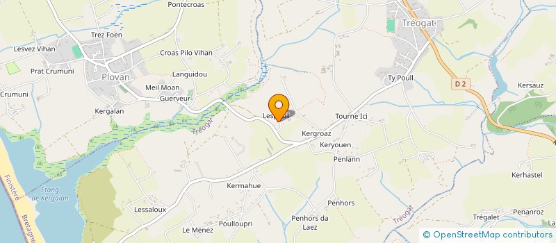 localisation de l'entreprise BARABELA  TREOGAT