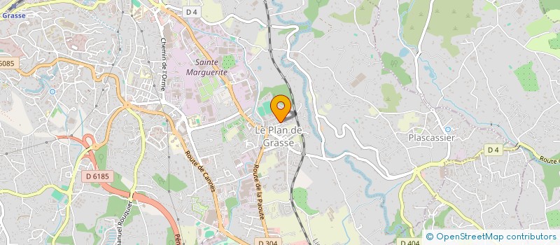 localisation de l'entreprise BARACANI FRERES à GRASSE