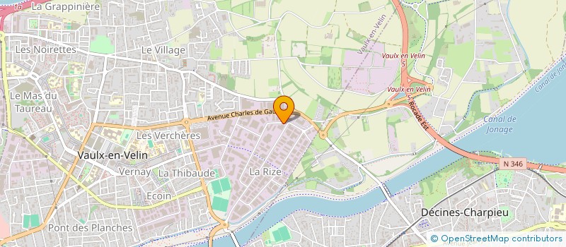 localisation de l'entreprise BARACUDA APC EUROPE à VAULX-EN-VELIN