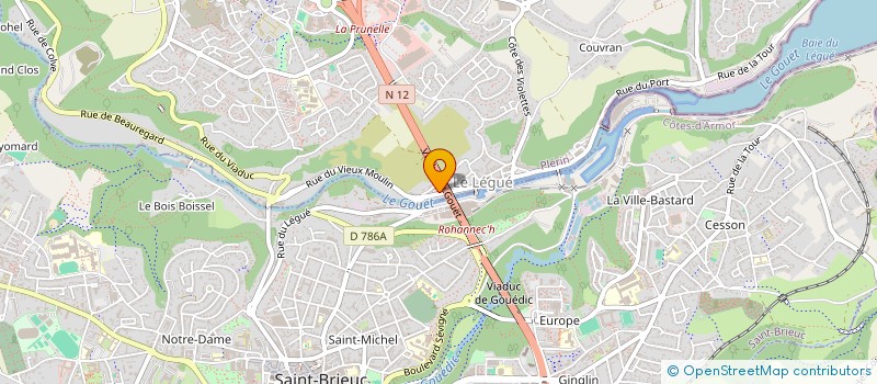 localisation de l'entreprise BARADOZ  PLERIN