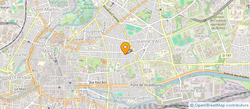 localisation de l'entreprise BARAJU  RENNES