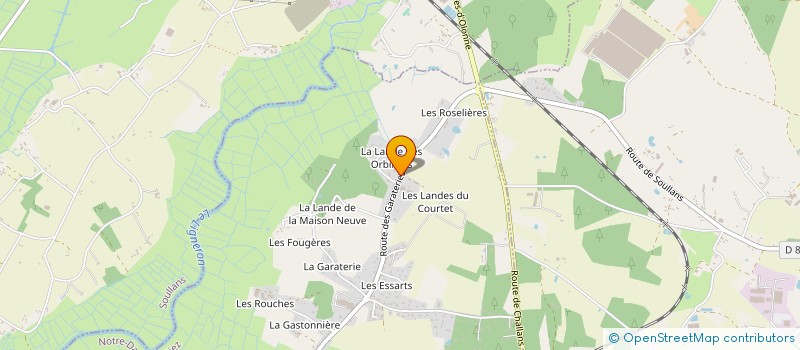 localisation de l'entreprise BARAKA 2 à NOTRE-DAME-DE-RIEZ