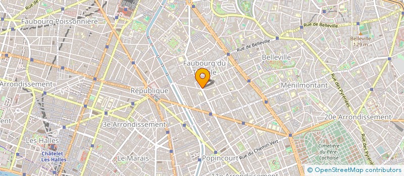 localisation de l'entreprise BARAKA 2000  PARIS