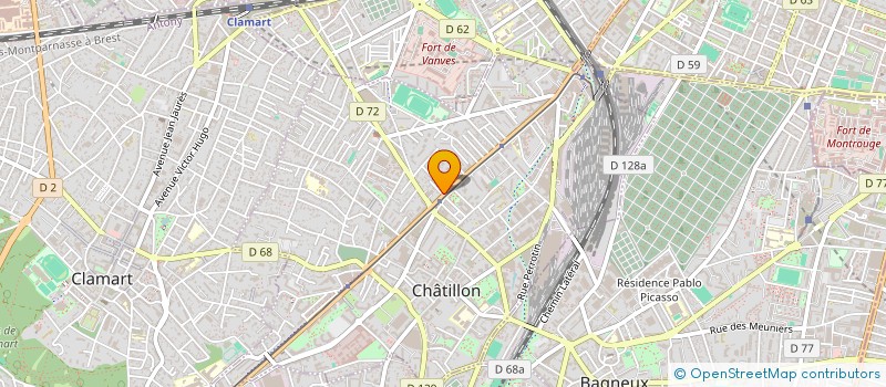 localisation de l'entreprise BARAKA 4 à CHATILLON