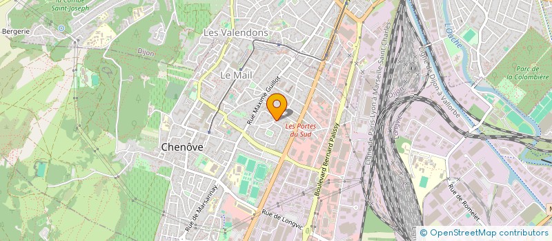 localisation de l'entreprise BARAKA à CHENOVE