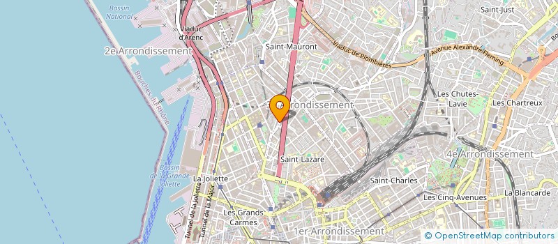 localisation de l'entreprise BARAKA à MARSEILLE