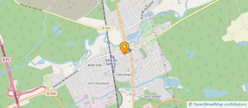 localisation de l'entreprise BARAKA  SALBRIS