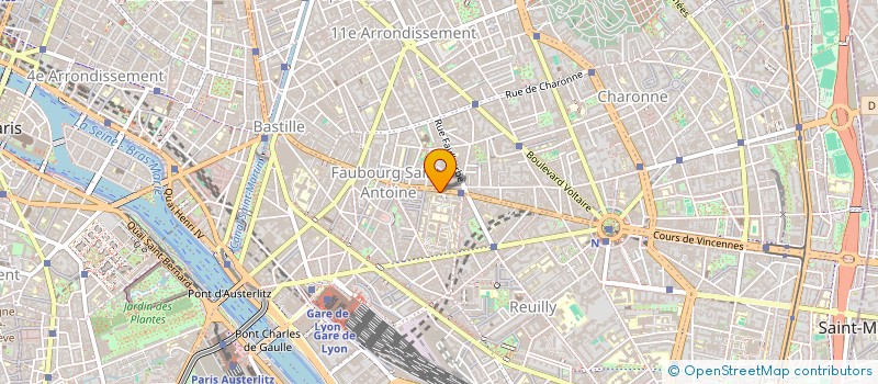 localisation de l'entreprise BARAKA  PARIS 12