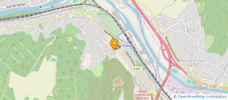 localisation de l'entreprise BARAKA  FROUARD