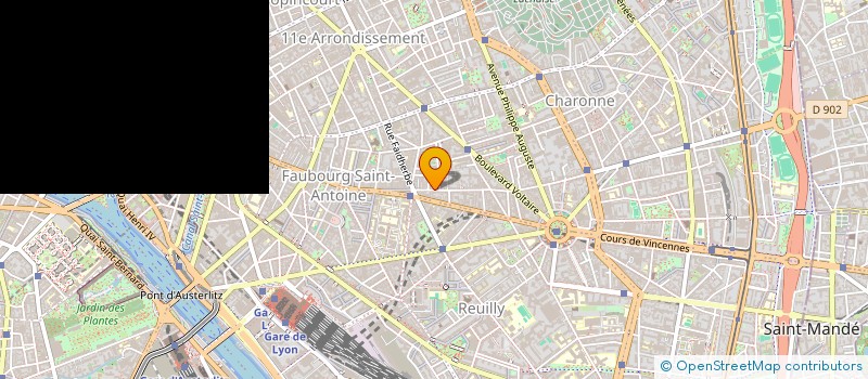 localisation de l'entreprise BARAKA  PARIS