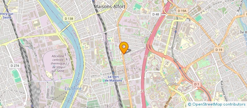 localisation de l'entreprise BARAKA à MAISONS-ALFORT
