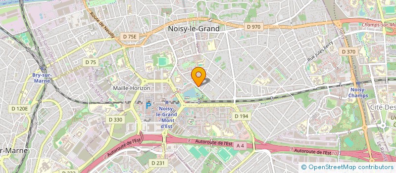 localisation de l'entreprise BARAKA ALIYA à NOISY-LE-GRAND