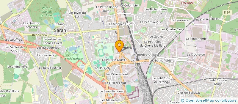 localisation de l'entreprise BARAKA BIERES à CHECY