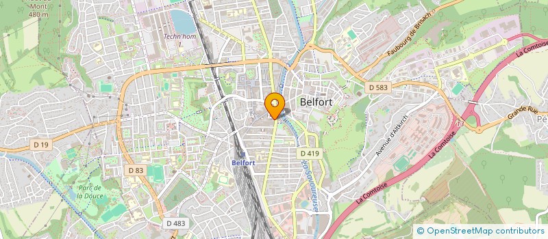 localisation de l'entreprise BARAKA.CO à BELFORT