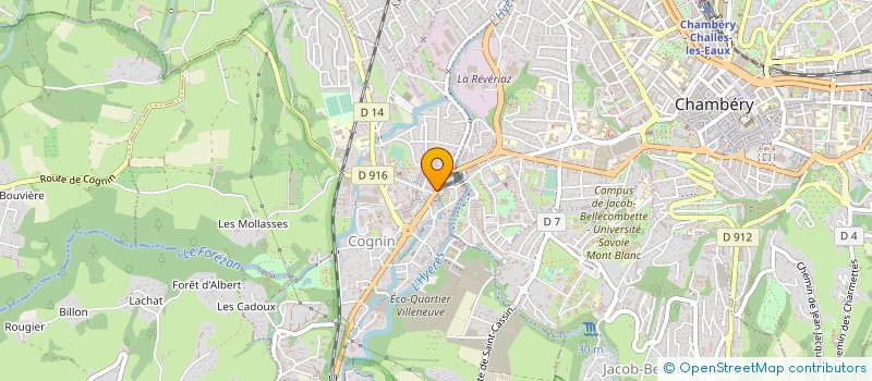 localisation de l'entreprise BARAKA COGNIN  COGNIN