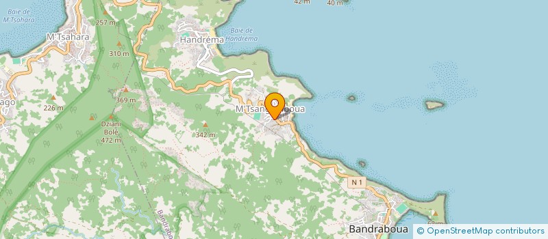 localisation de l'entreprise BARAKA DJEMA TRANSPORT  BANDRABOUA