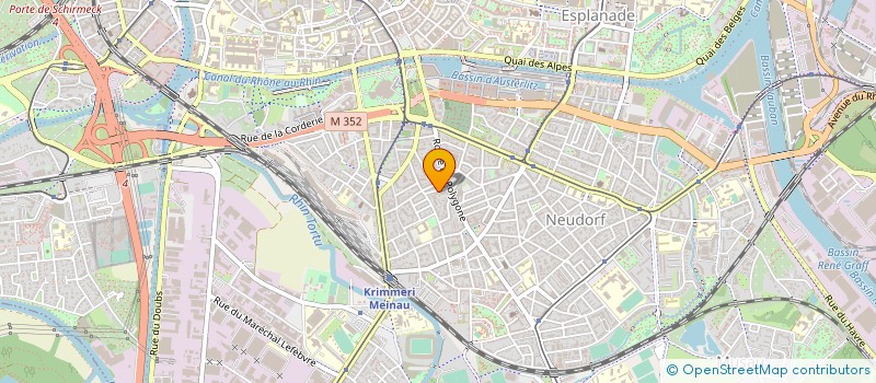 localisation de l'entreprise BARAKA GESTION PRIVEE à STRASBOURG