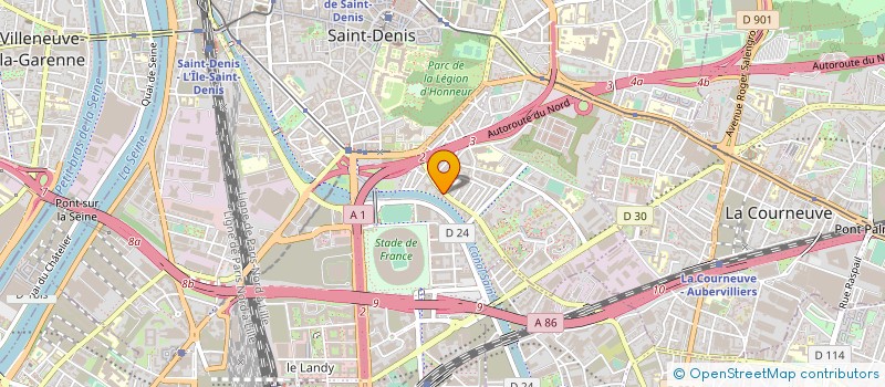 localisation de l'entreprise BARAKA GRILL à SAINT-DENIS