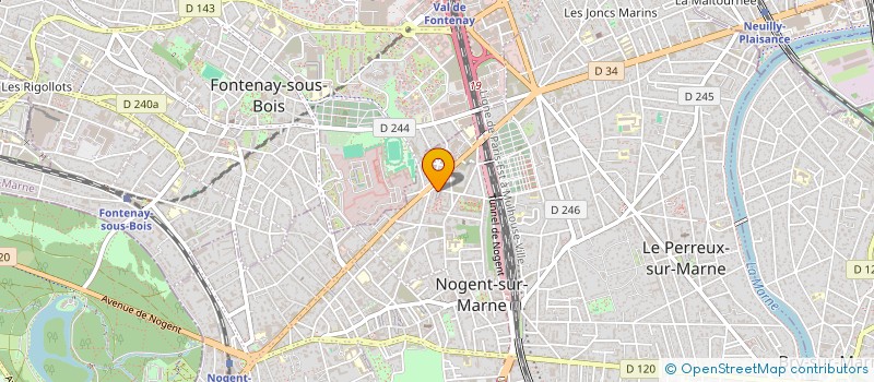 localisation de l'entreprise BARAKA SASU  NOGENT-SUR-MARNE