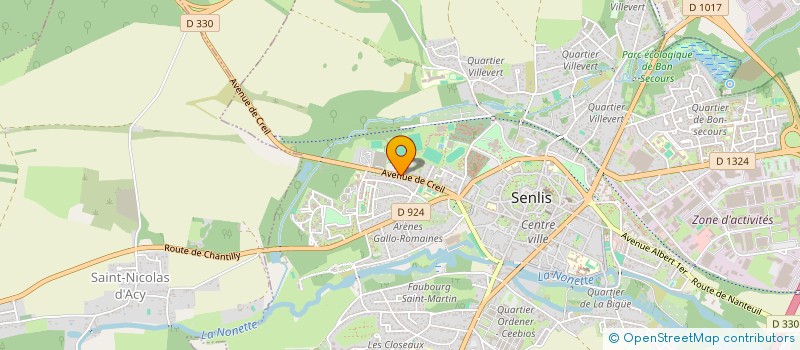 localisation de l'entreprise BARAKA SERVICES S.A.R.L  SENLIS