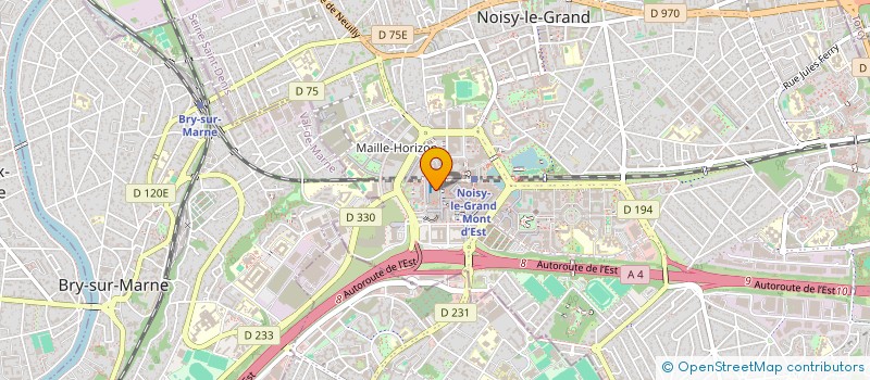 localisation de l'entreprise BARAKA TRANSPORTS à NOISY-LE-GRAND