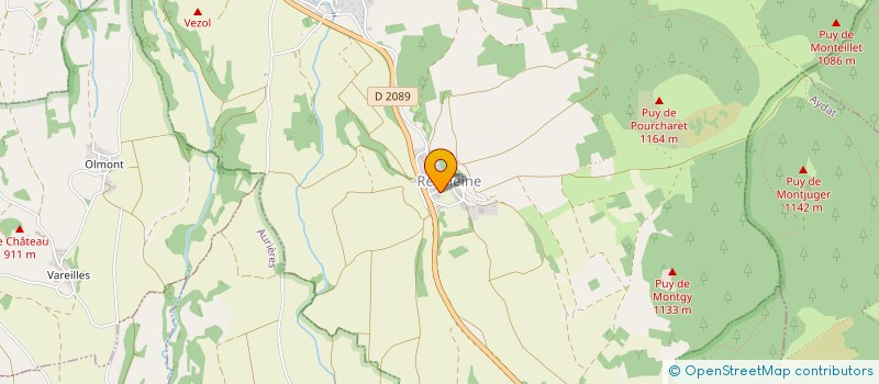 localisation de l'entreprise BARAKA63  NEBOUZAT