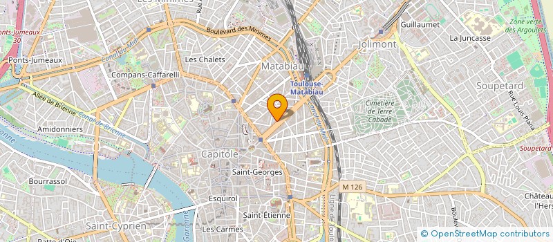 localisation de l'entreprise BARAKAH  TOULOUSE