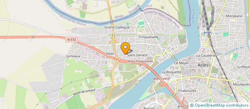 localisation de l'entreprise BARAKAMAS à ARLES