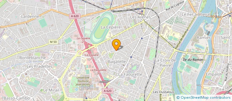 localisation de l'entreprise BARAKAT à TOULOUSE