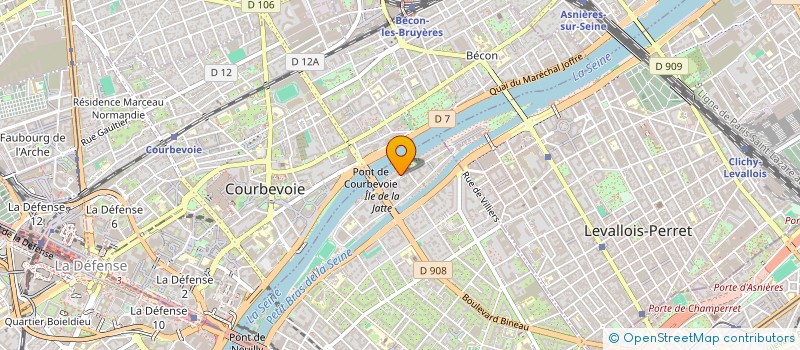 localisation de l'entreprise BARAKUDA à NEUILLY-SUR-SEINE