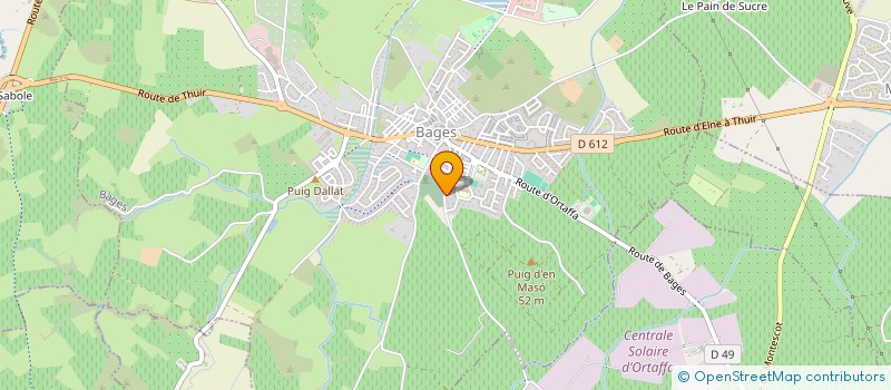 localisation de l'entreprise BARAKY  BAGES