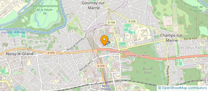 localisation de l'entreprise BARALATATABALIBA COMPAGNIE  CHAMPS-SUR-MARNE