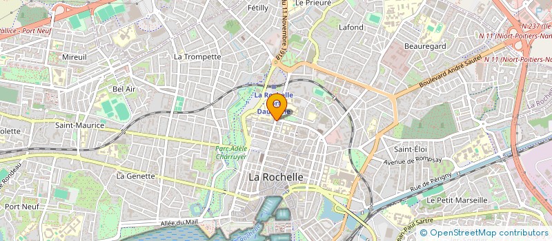 localisation de l'entreprise BARALFA  LA ROCHELLE