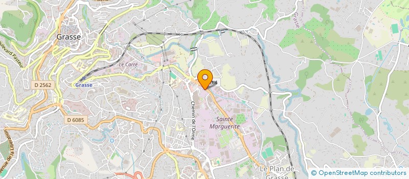 localisation de l'entreprise BARALIS FRERES à GRASSE