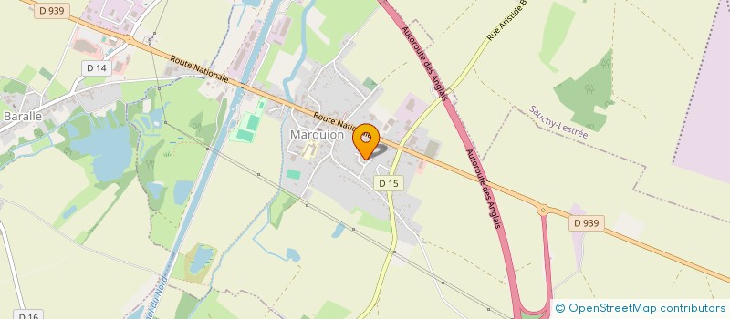 localisation de l'entreprise BARALLE OPTIQUE  BARALLE