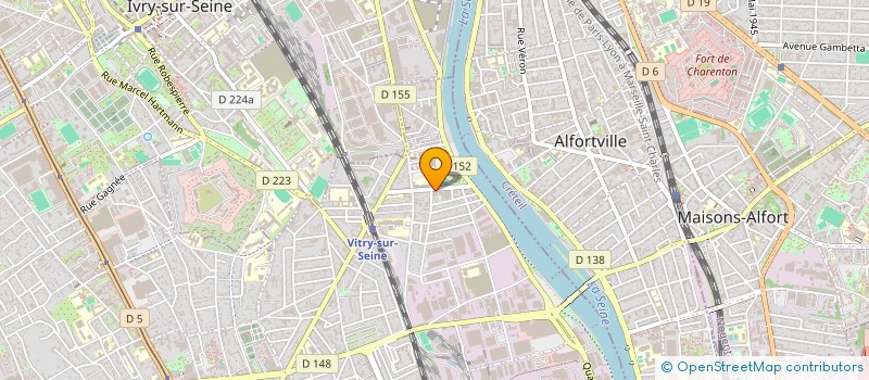 localisation de l'entreprise BARAM CONSULTING  VITRY-SUR-SEINE