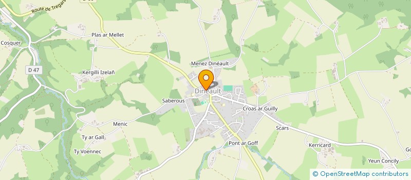 localisation de l'entreprise BARAMAD  DINEAULT