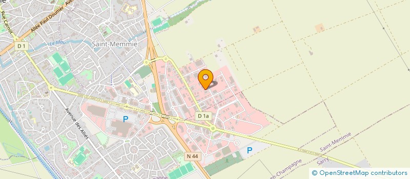 localisation de l'entreprise BARAN  SAINT-MEMMIE